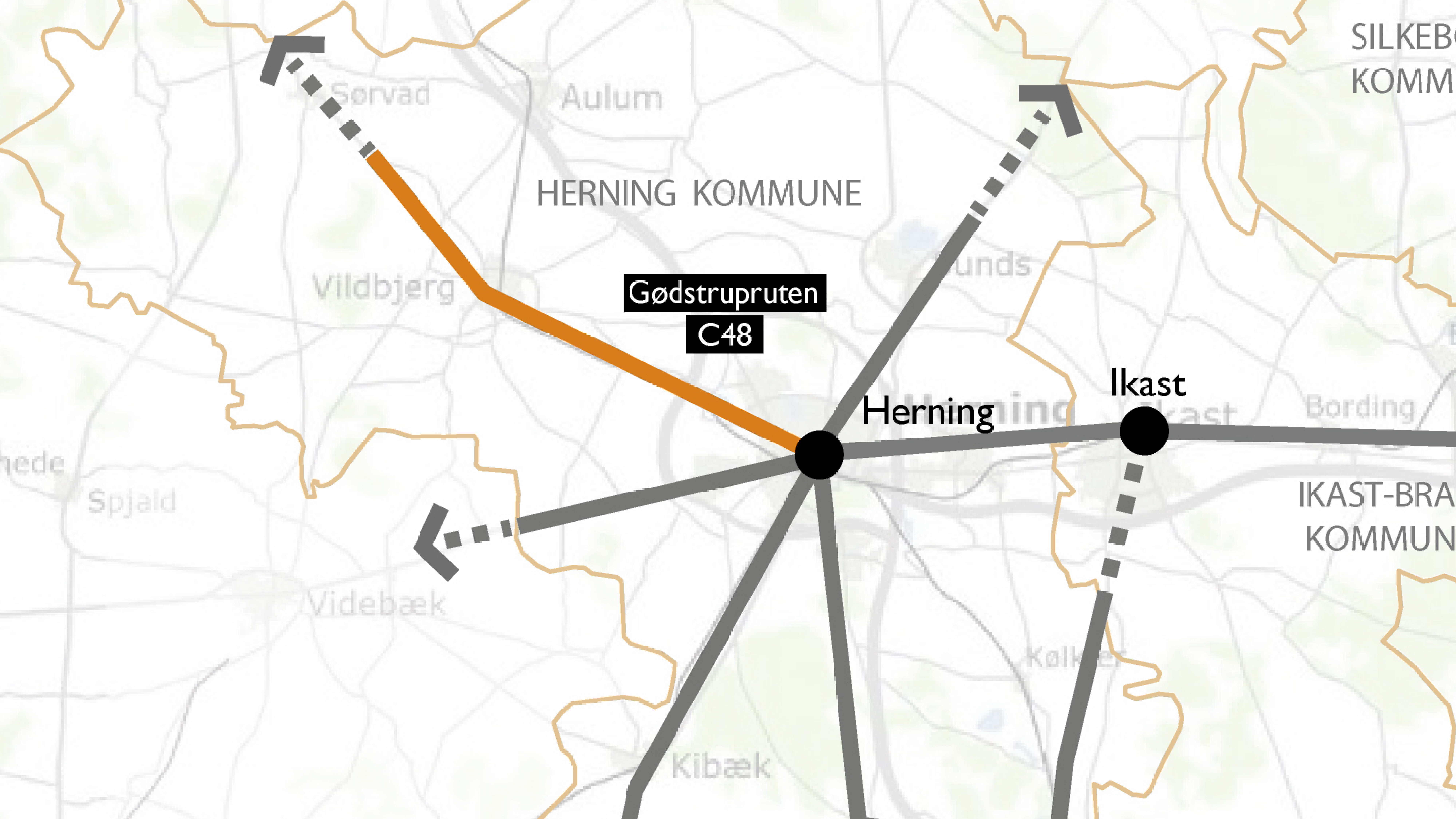 C48 Gødstrupruten